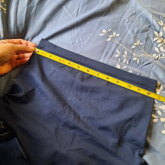 ENJEAN Maternity Cuffed Skinny Jeans - Darkwash, Size S - Picture 12 of 16